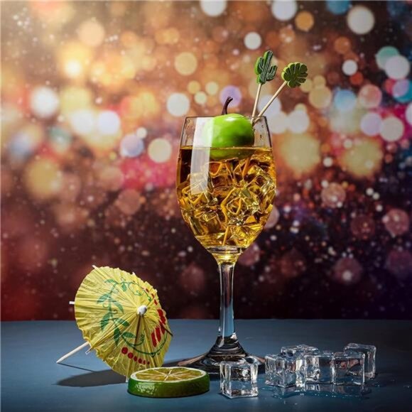 160 Pcs Cocktail Drink Accessories 60 Drink Cocktail Umbrellas 100 4.7 Inch - Picture 5 of 7